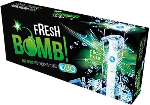Freshbomb menthol empty tubes - empty,