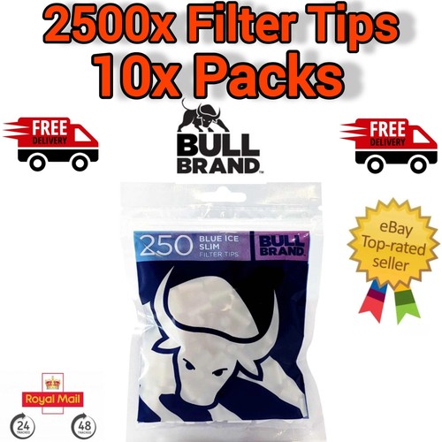 2500x bull brand filter tips - 2500x,