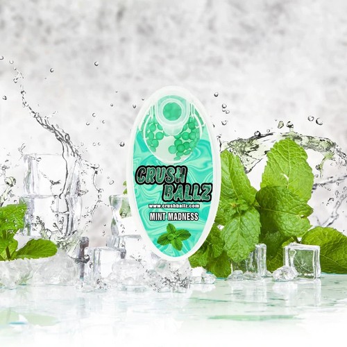 Cigarette mint flavour beads - mint,