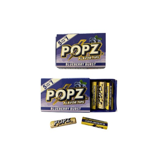 Popz blueberry burst flavoured - blueberry,
