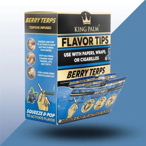 King palm blueberry - blueberry, flavoured
