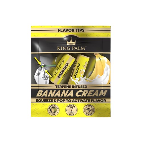 King palm banana cream - palm, flavour