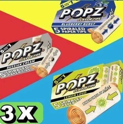 Popz tips 3 pack three - popz,
