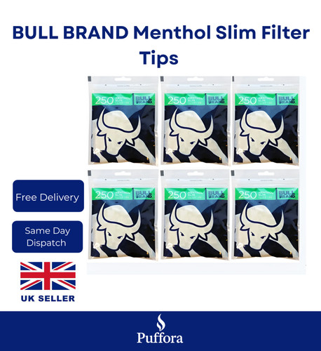 Bull brand menthol filter tips - bull,