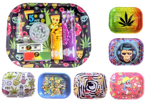 Metal rolling tray mini - tray,