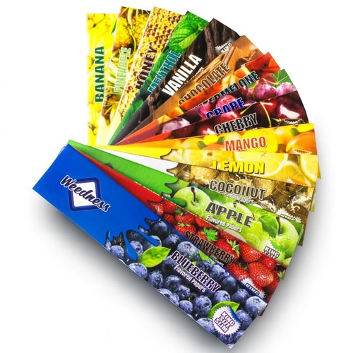 Long paper with flavor - with,